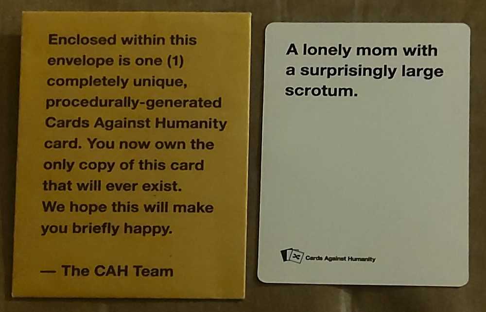 Cards Against Humanity: Bigger, Blacker Box, The 2  (4+) board game collectible - Main Image 4