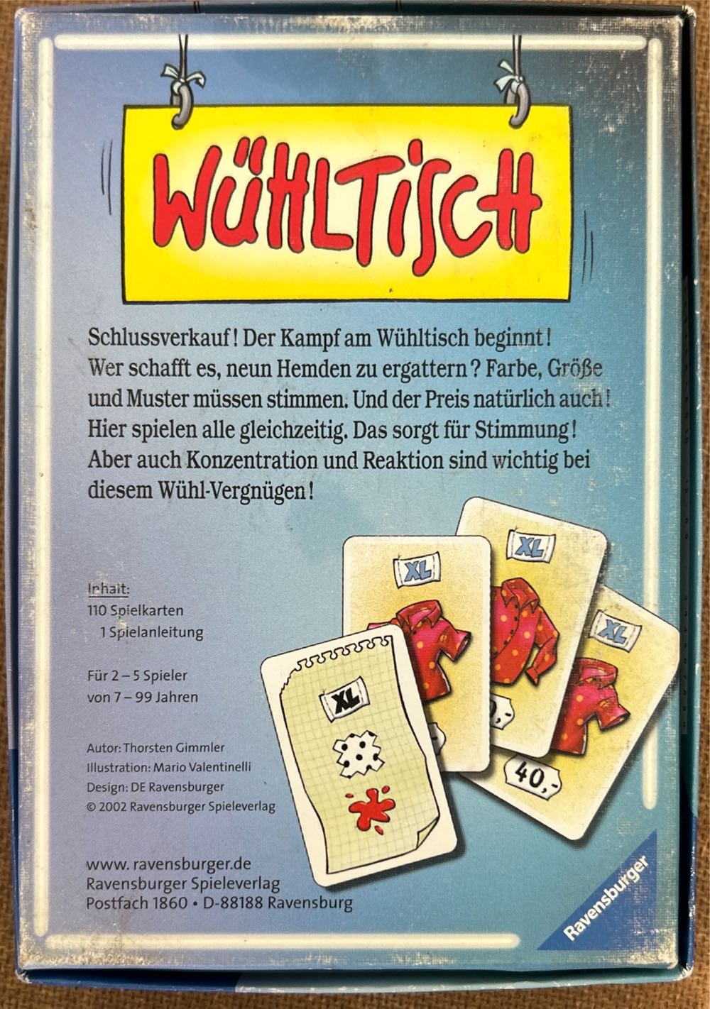 Wühltisch  (2-5) board game collectible - Main Image 2