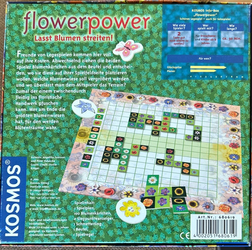 Flowerpower  (2) board game collectible [Barcode 4002051680619] - Main Image 2
