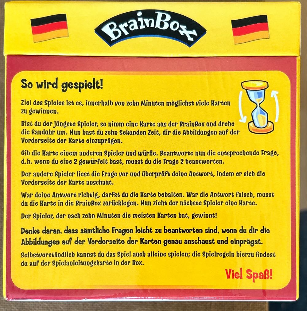 BrainBox Deutschland  (ab 1) board game collectible [Barcode 4033477280046] - Main Image 3