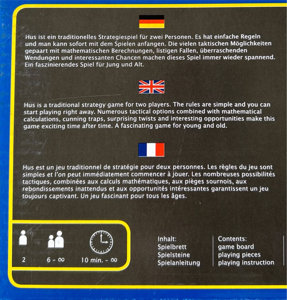 Hus  (2) board game collectible [Barcode 4014156030107] - Main Image 3