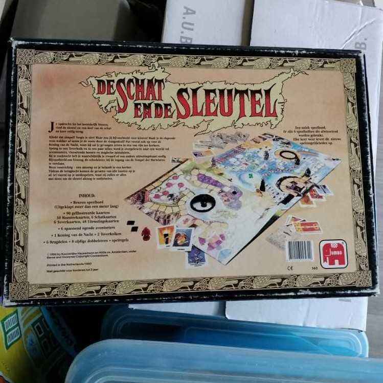 De Schat En De Sleutel   board game collectible [Barcode 8710126005620] - Main Image 2