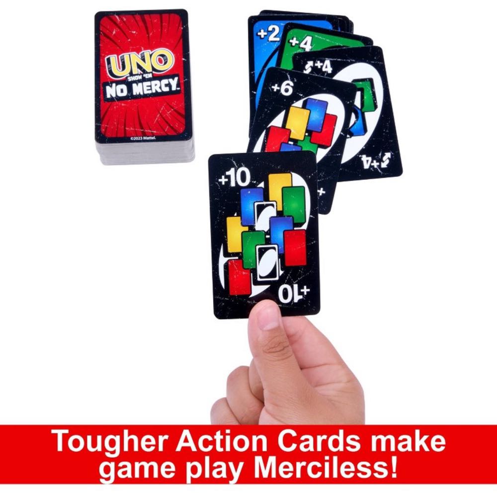 UNO: SHOW ‘EM NO MERCY  (2-6) board game collectible [Barcode 194735220809] - Main Image 4