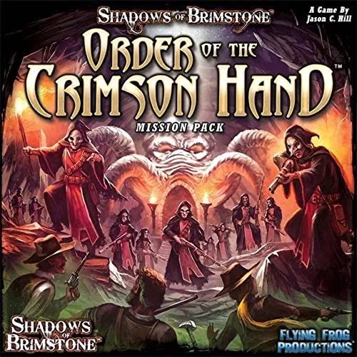 Shadows Of Brimstone: Order Of Crimson Hand Mission Pack  board game collectible [Barcode 9781941816400] - Main Image 1