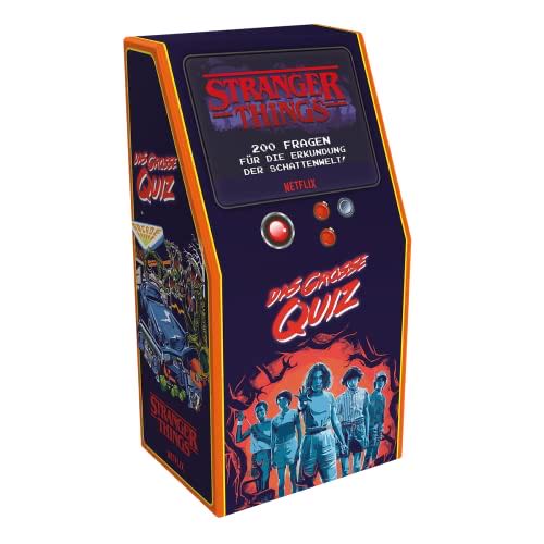 Larousse Stranger Things The Great Game Quiz Color Multicolor. Lard0003 German Language  board game collectible [Barcode 4015566603875] - Main Image 1