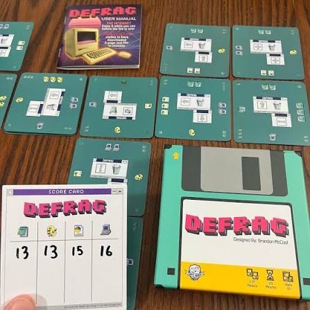 Defrag  (1-2) board game collectible [Barcode 197644164943] - Main Image 2