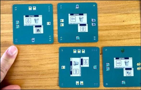 Defrag  (1-2) board game collectible [Barcode 197644164943] - Main Image 3