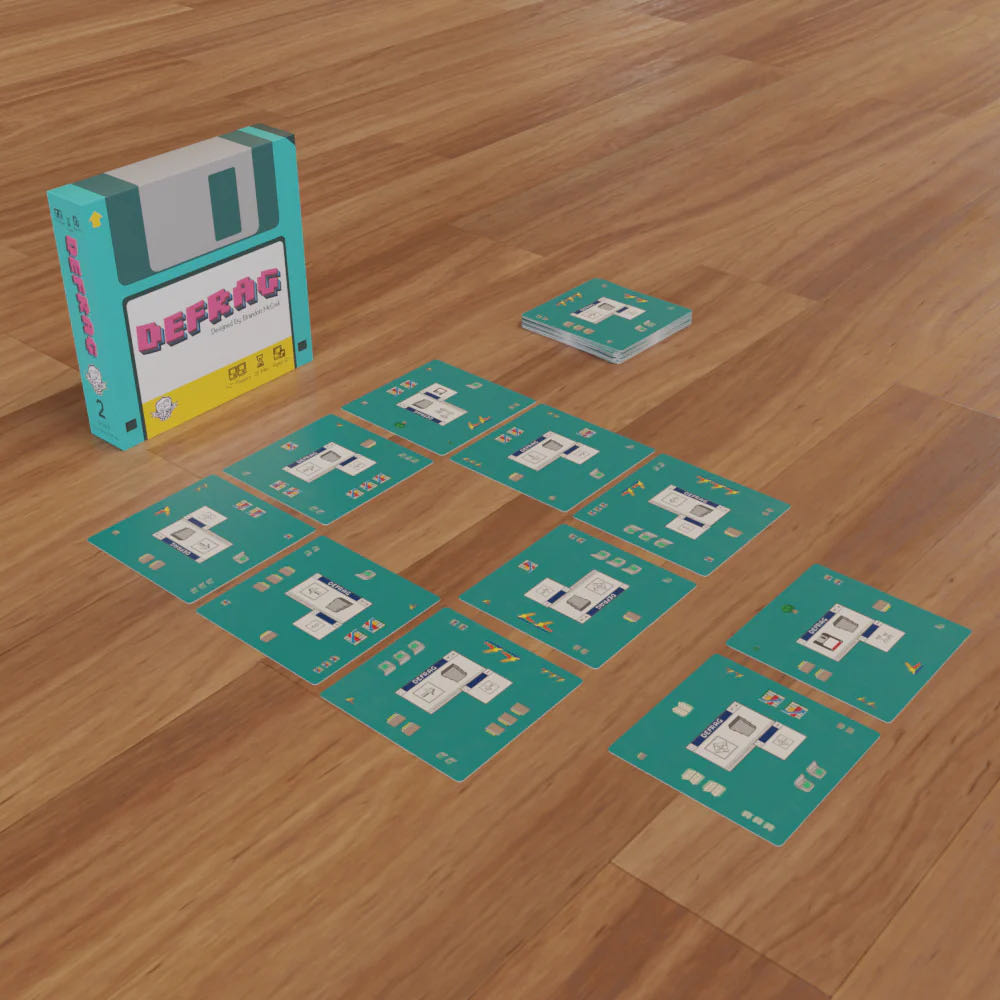 Defrag  (1-2) board game collectible [Barcode 197644164943] - Main Image 4