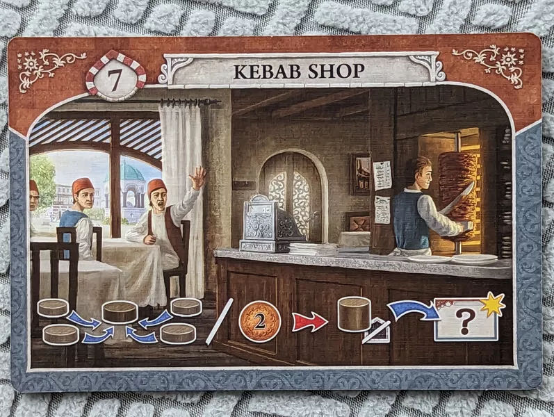 Istanbul: Pegasus Depot & Kebab Shop  board game collectible [Barcode 4250231736247] - Main Image 3