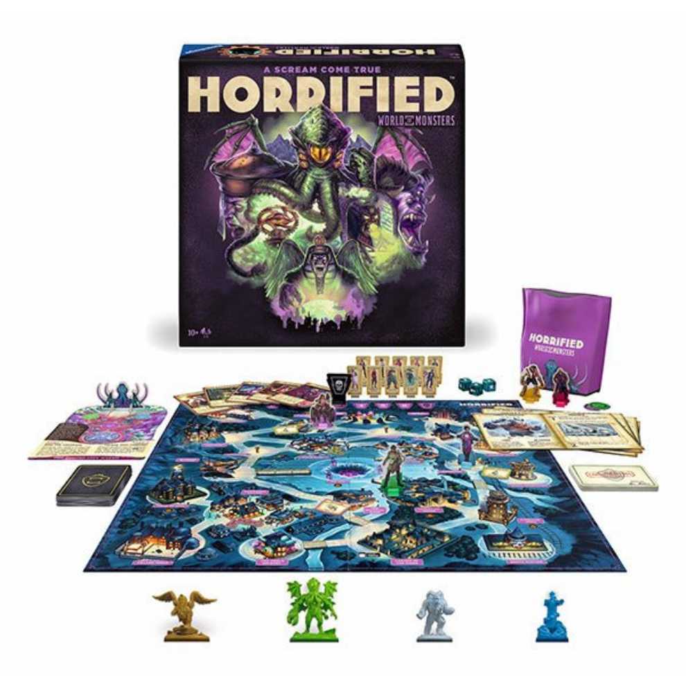 Horrified: World of Monsters  (1-5) board game collectible [Barcode 810558019740] - Main Image 4