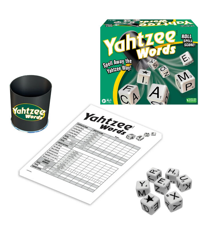 Yahtzee Words  (2+) board game collectible [Barcode 714043012523] - Main Image 2