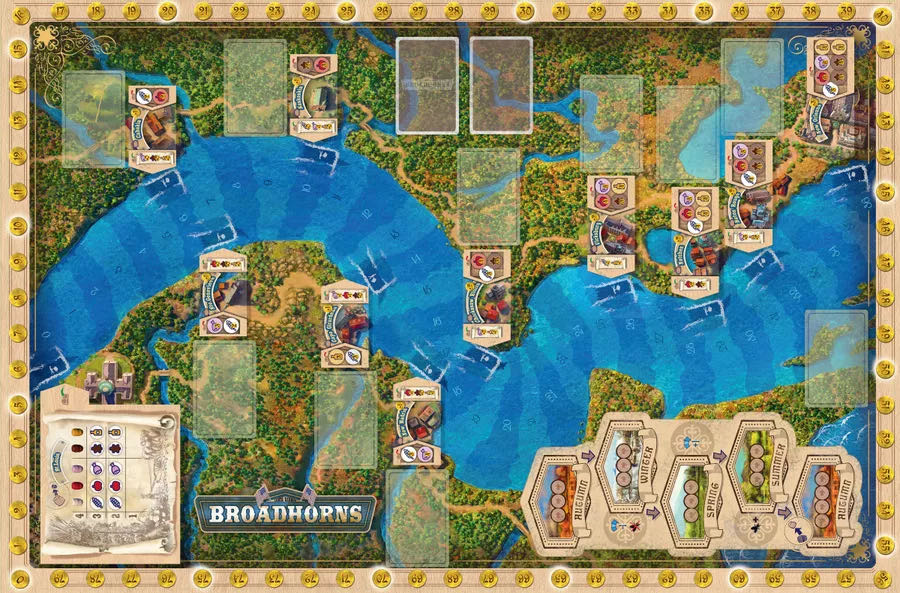 Broadhorns  (2-4) board game collectible [Barcode 655132005449] - Main Image 3