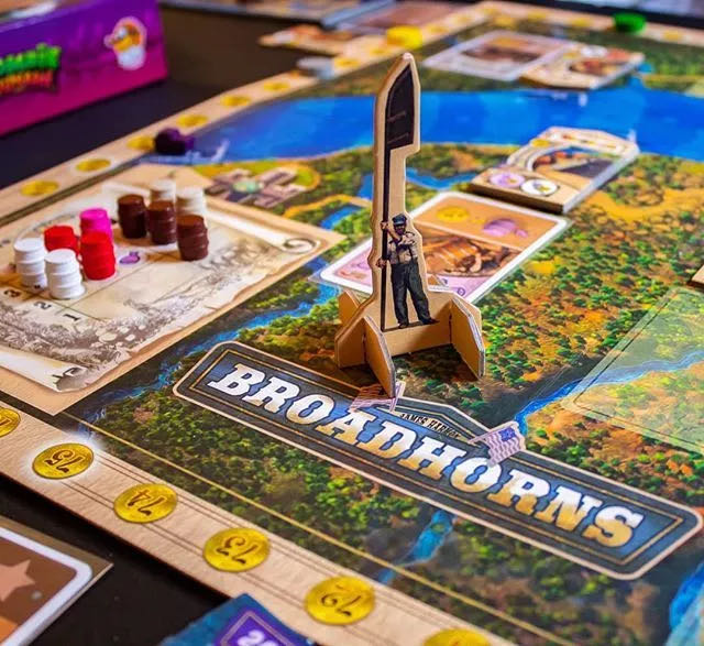 Broadhorns  (2-4) board game collectible [Barcode 655132005449] - Main Image 4