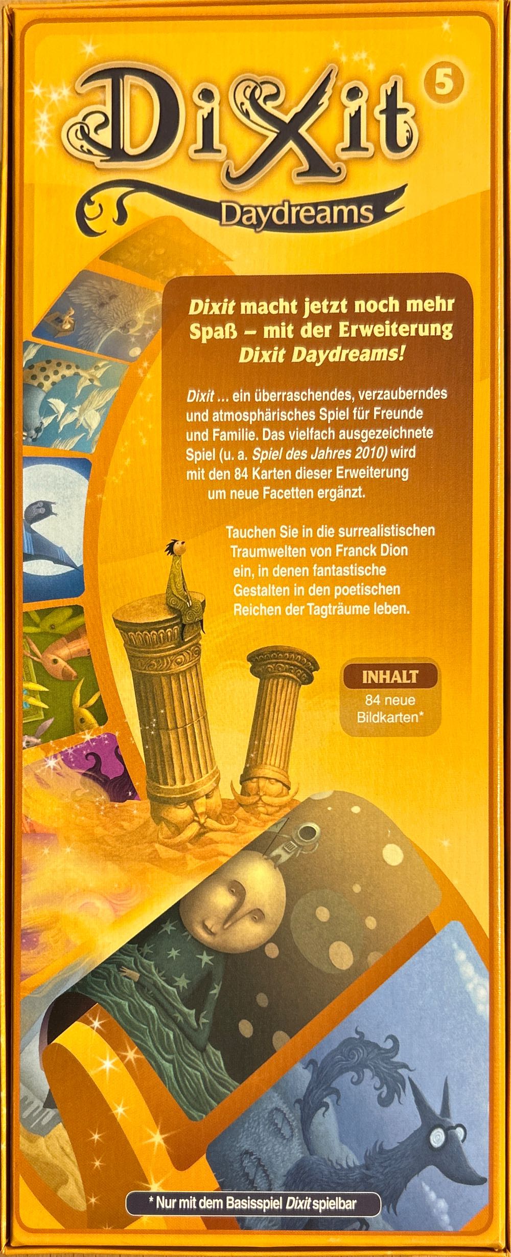 Dixit 5 - Erweiterung Daydreams  (3-12) board game collectible [Barcode 3558380024309] - Main Image 3