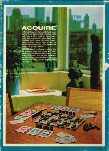 Acquire (1976)  board game collectible - Main Image 2