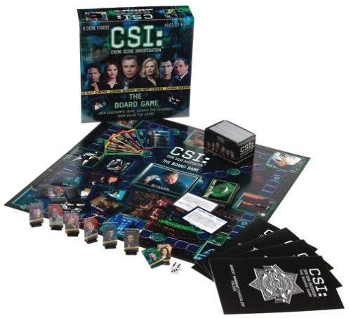 Csi: Crime Scene Investigation: The Board Game  (2-4) board game collectible [Barcode 895193038431] - Main Image 2