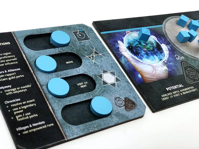 Vindication: Action Trackers  board game collectible [Barcode 850008419553] - Main Image 2