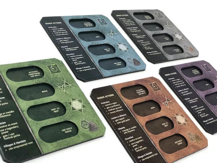 Vindication: Action Trackers  board game collectible [Barcode 850008419553] - Main Image 3