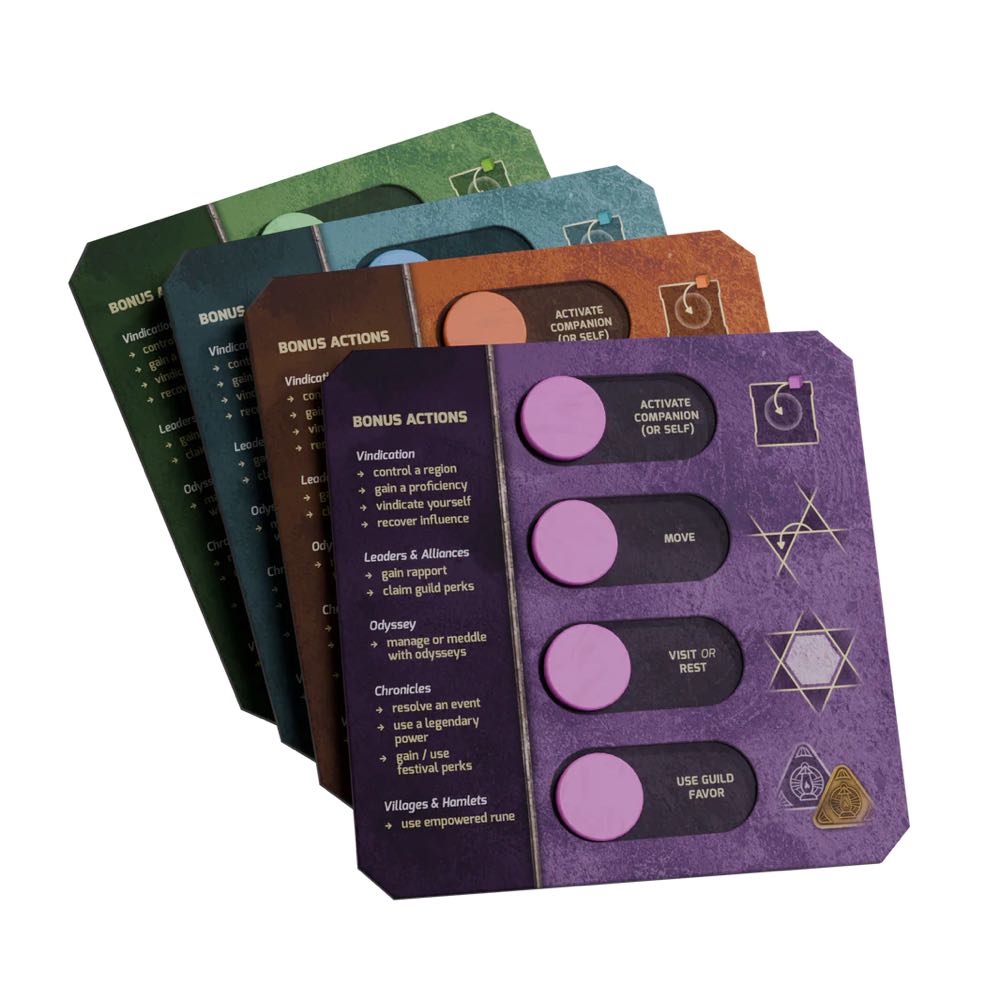 Vindication: Action Trackers  board game collectible [Barcode 850008419553] - Main Image 4