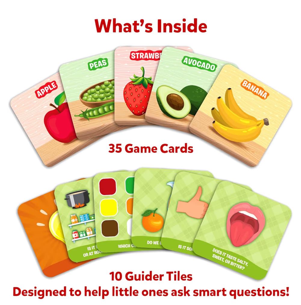 Guess In 10 Jr: Food  (2-6) board game collectible [Barcode 8904279501027] - Main Image 2