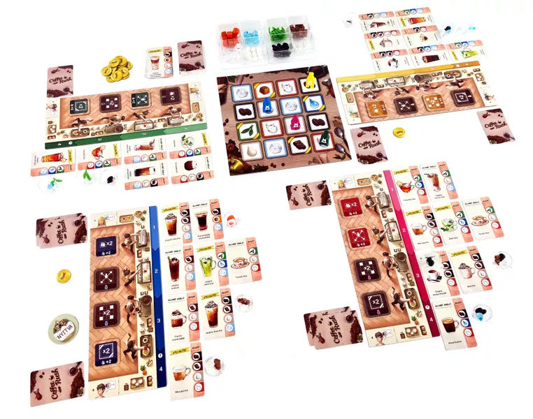 Coffee Rush  (2-4) board game collectible [Barcode 3558380113805] - Main Image 3