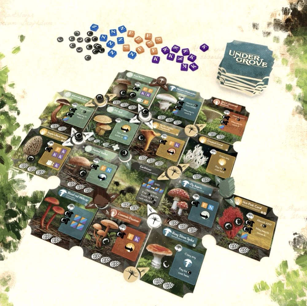 Undergrove (Deluxe Edition)  (1-4) board game collectible [Barcode 729220010391] - Main Image 4