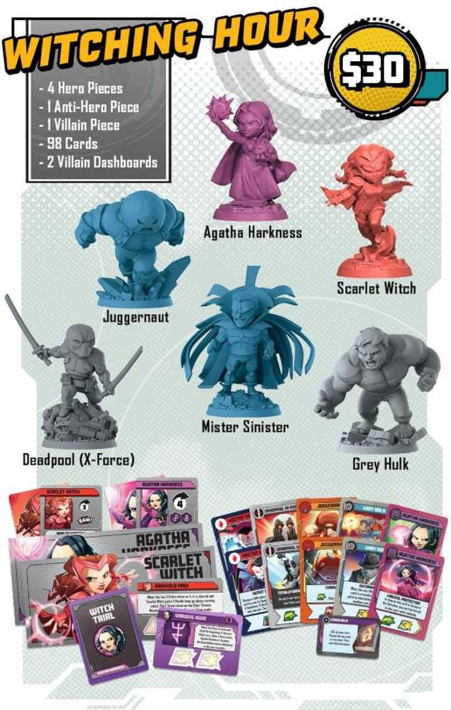 Marvel United: Witching Hour   board game collectible - Main Image 2
