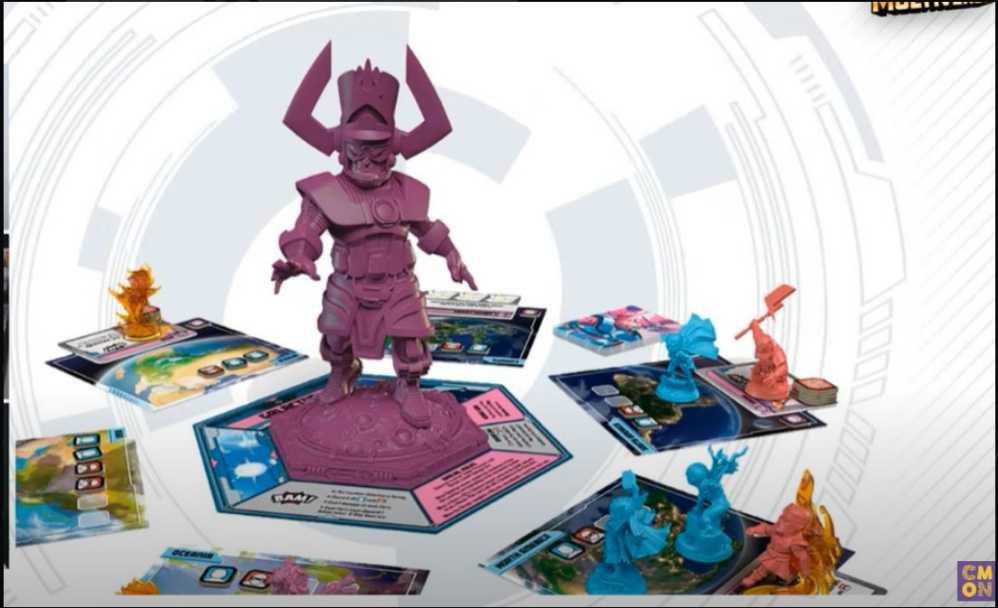 Marvel United: The Coming Of Galactus  board game collectible - Main Image 2