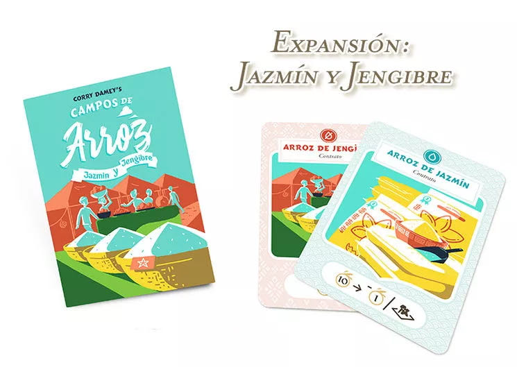 Seasons of Rice: Jasmine & Ginger  (2) board game collectible - Main Image 3