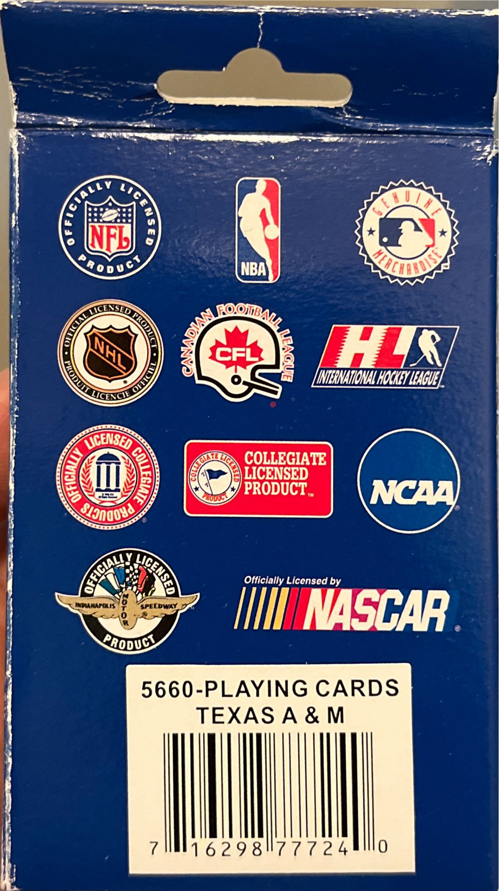 Deck Of Playing Cards Texas A&m Aggies  board game collectible [Barcode 716298777240] - Main Image 3