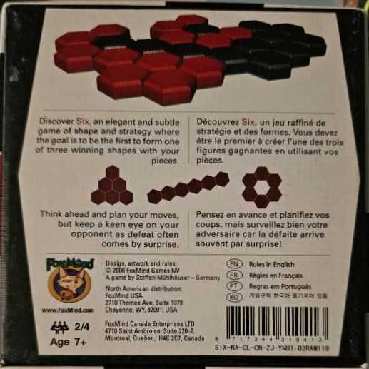 Six  board game collectible [Barcode 8717344310413] - Main Image 3