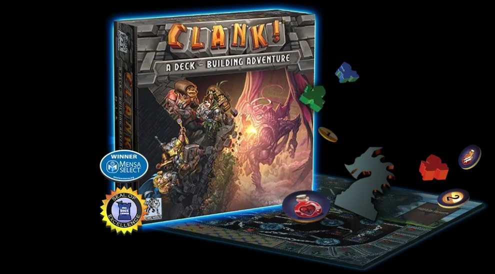 Clank! A Deck Building Adventure!  (2-4) board game collectible [Barcode 810058800213] - Main Image 2