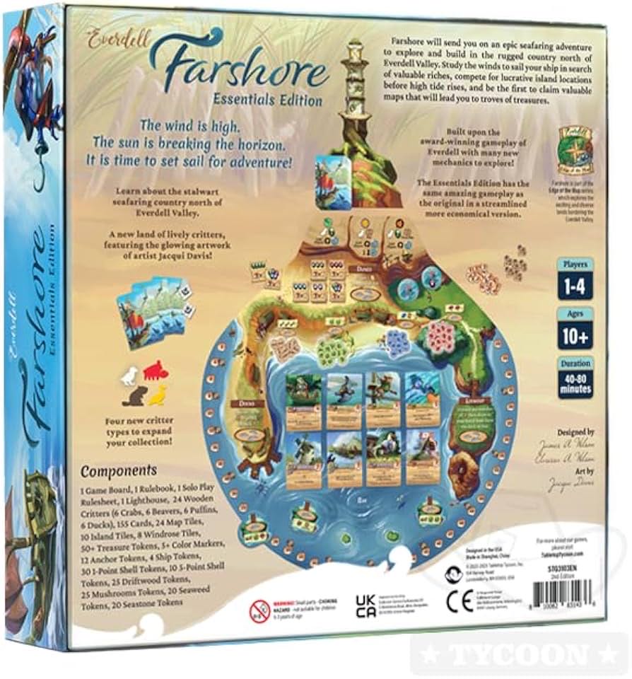 Farshore Essentials Edition  board game collectible [Barcode 810082831436] - Main Image 3