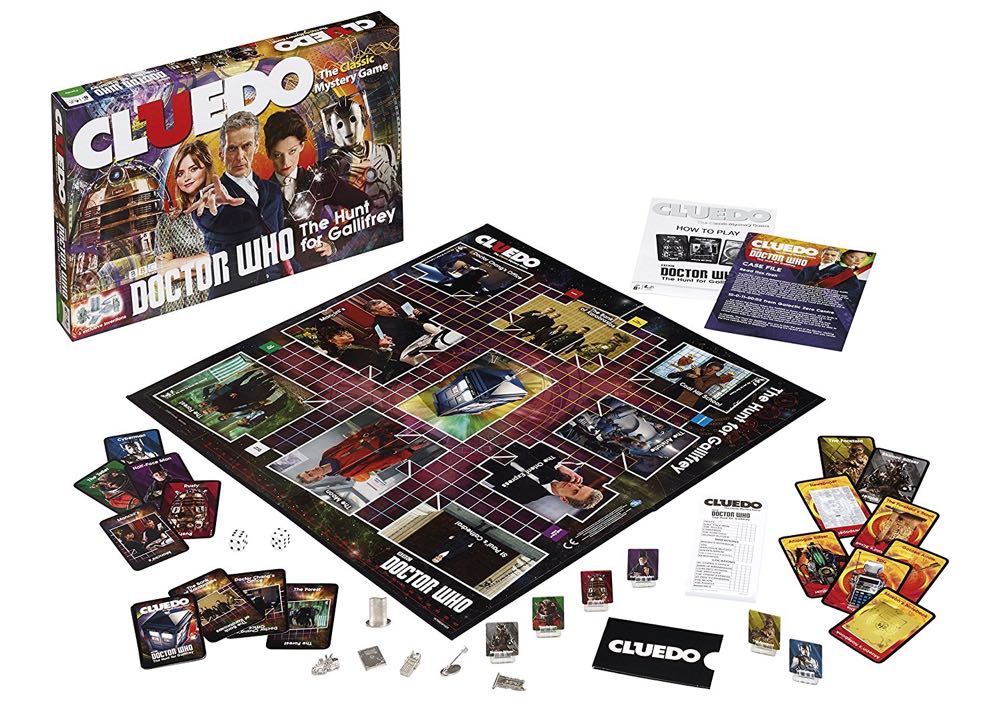 Cluedo Doctor Who The Hunt For Gallifrey Edition  board game collectible [Barcode 5036905024488] - Main Image 2