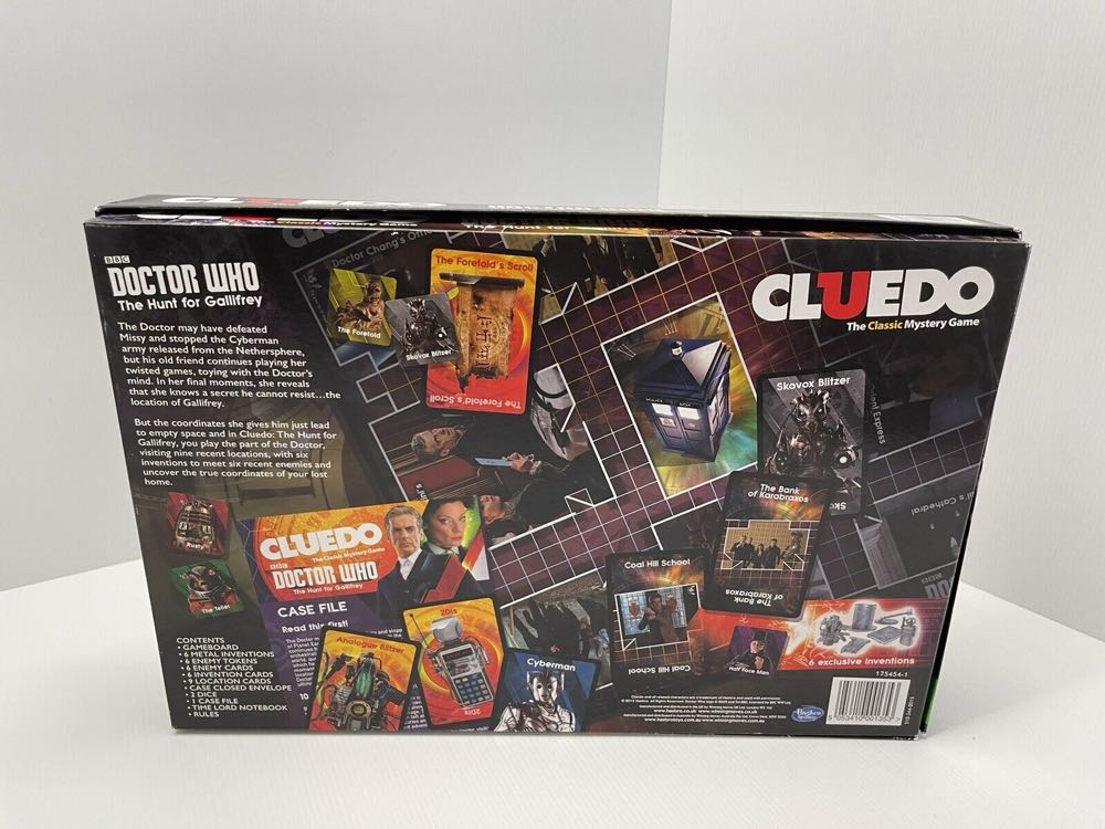 Cluedo Doctor Who The Hunt For Gallifrey Edition  board game collectible [Barcode 5036905024488] - Main Image 3