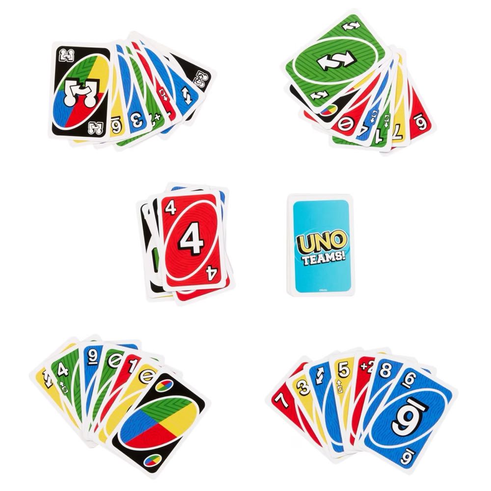 UNO Teams!  (4-8) board game collectible [Barcode 194735238026] - Main Image 3