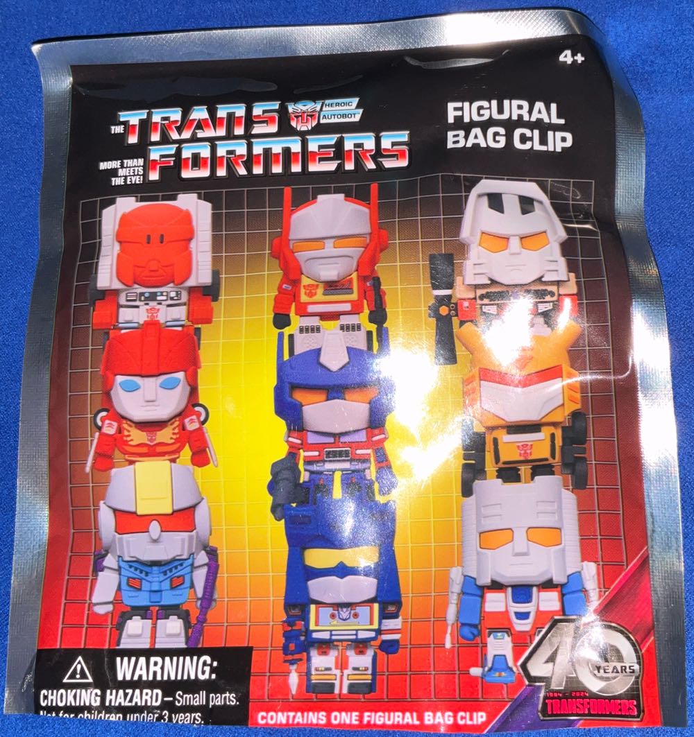 Transformers New * Clip * Blind Bag 40th Anniversary Monogram  board game collectible [Barcode 077764720956] - Main Image 2