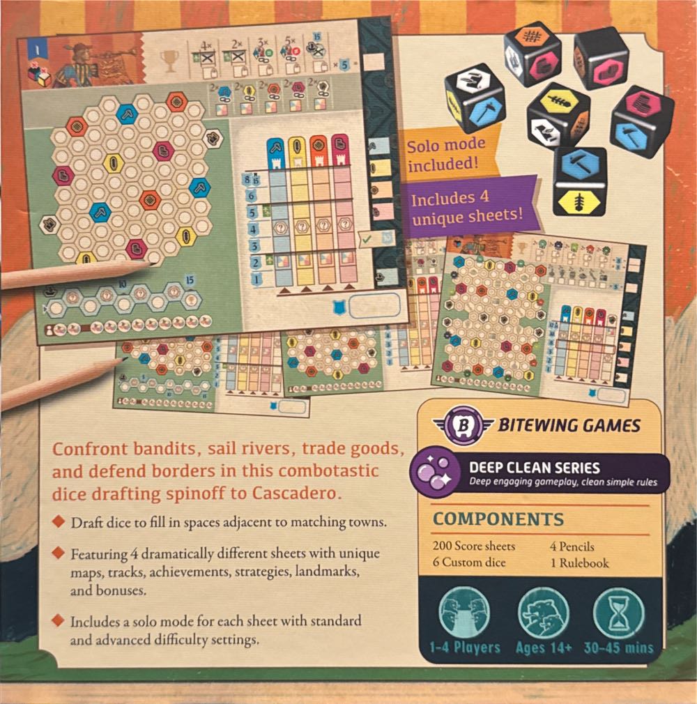 Cascadito  (1-4) board game collectible [Barcode 691835051109] - Main Image 2