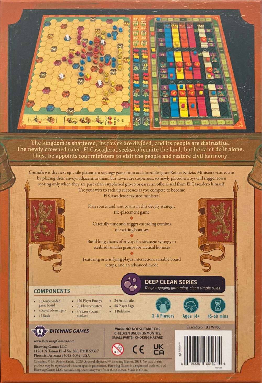 Cascadero  (2-4) board game collectible [Barcode 691835051604] - Main Image 2