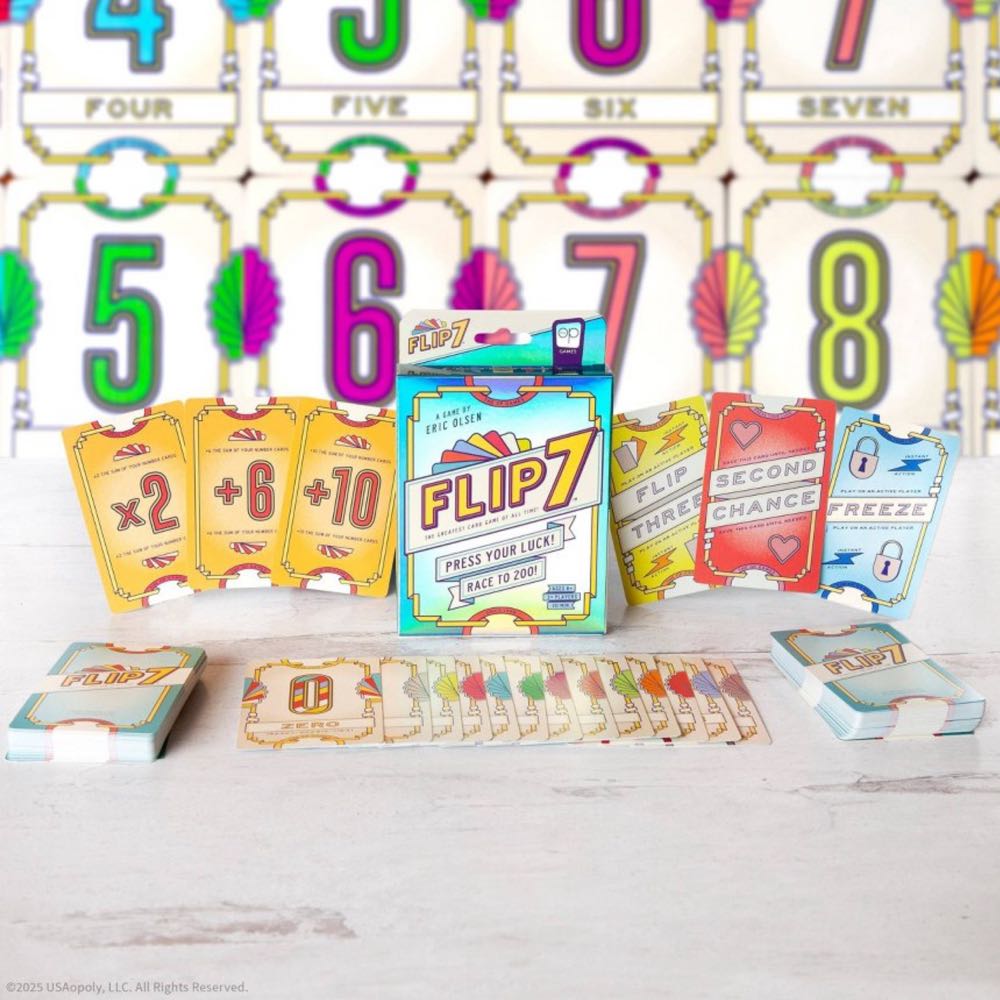 Flip 7  (3-18) board game collectible [Barcode 700304158604] - Main Image 2