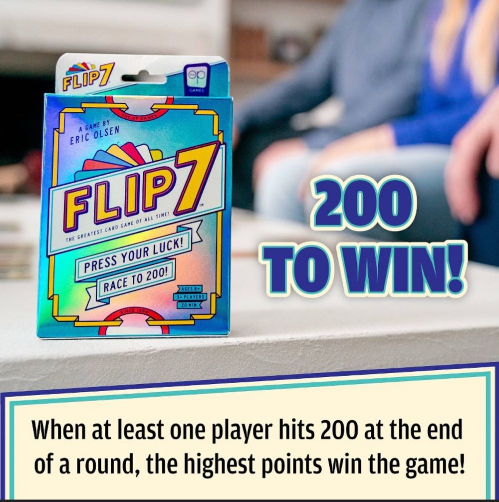 Flip 7  (3-18) board game collectible [Barcode 700304158604] - Main Image 4