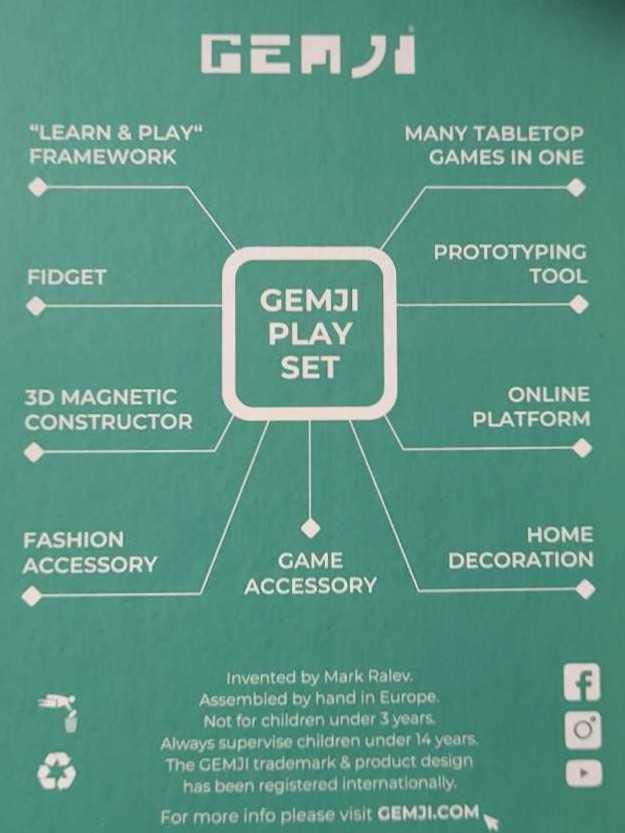 Gemji - Light Limited Edition   (1-20) board game collectible - Main Image 2