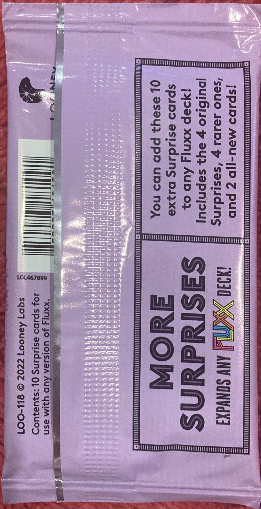 Fluxx: More Surprises Expansion  (2 3 4 5 6) board game collectible [Barcode 850023181091] - Main Image 2