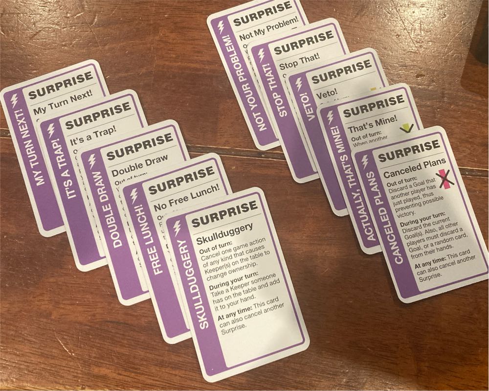 Fluxx: More Surprises Expansion  (2 3 4 5 6) board game collectible [Barcode 850023181091] - Main Image 3