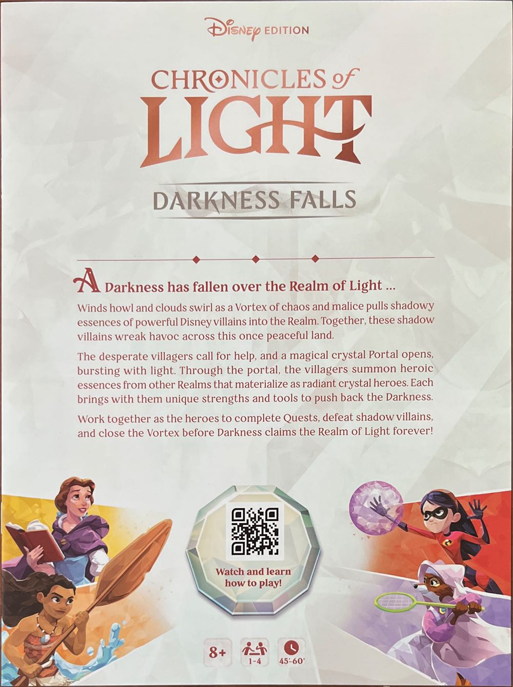 Chronicles of Light: Darkness Falls – Disney Edition  (1-4) board game collectible [Barcode 810558019719] - Main Image 3