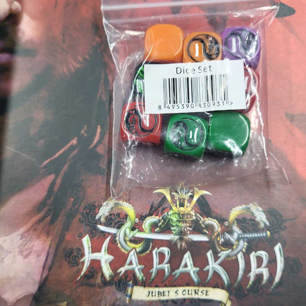 Harakiri: Dice  board game collectible [Barcode 8495390830931] - Main Image 2