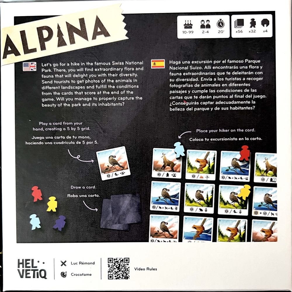 Alpina  (2 3 4) board game collectible [Barcode 7640139533685] - Main Image 2