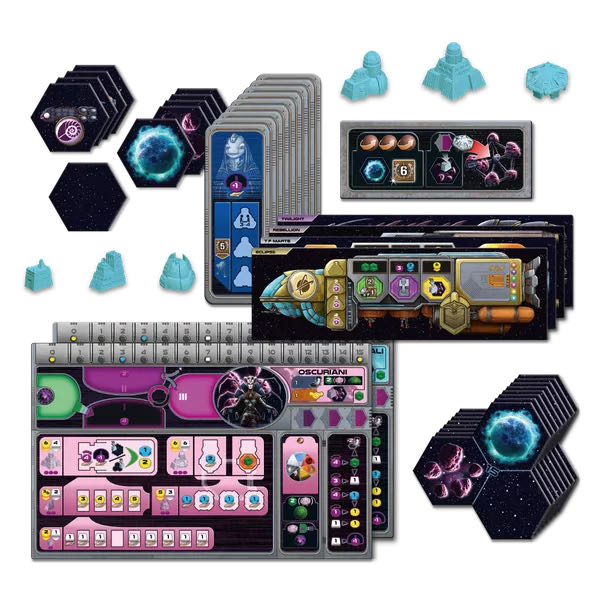 Gaia Project: The Lost Fleet  (1-4) board game collectible [Barcode 850045365349] - Main Image 3