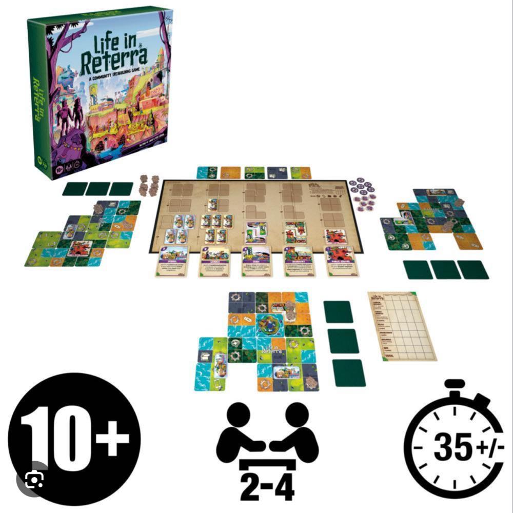Life In Reterra  (2-4) board game collectible [Barcode 195166260730] - Main Image 2