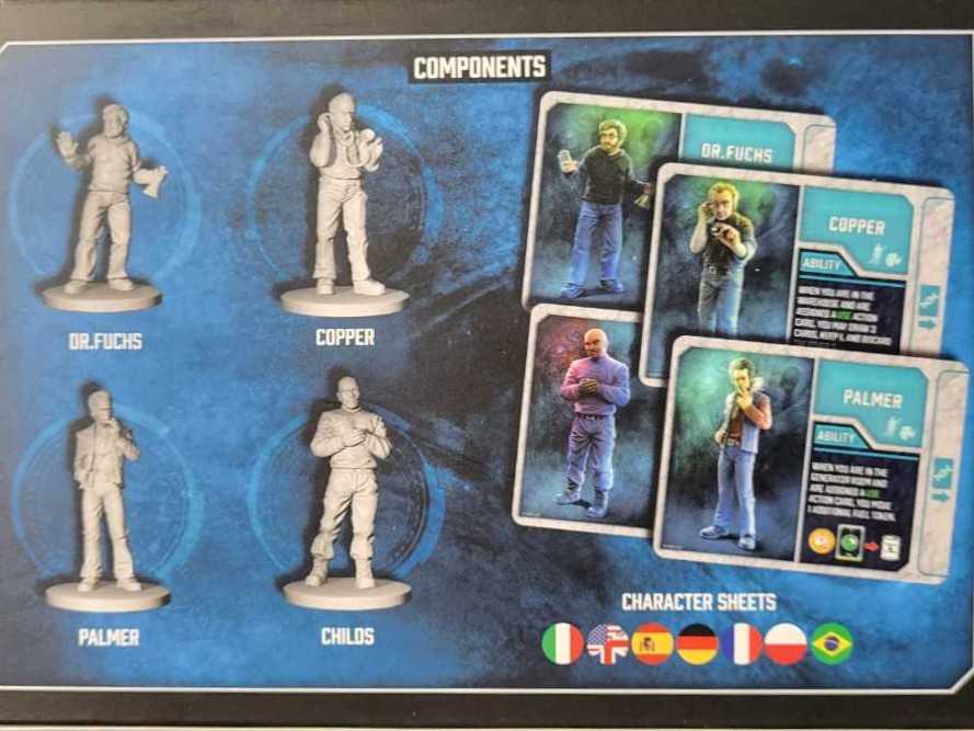 The Thing: Miniatures Set 2 New Thing Orologio Smartwatch Tecnochic Nero Blu Tc T99 01 Human  board game collectible [Barcode 8058697270727] - Main Image 2